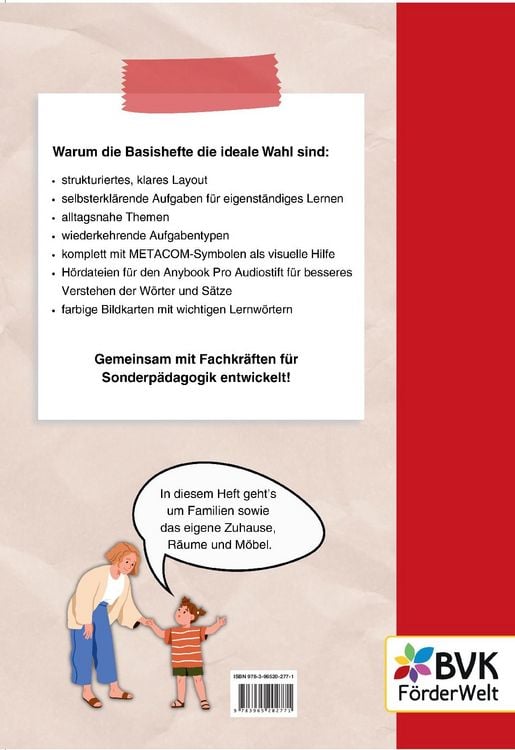 Produktbild: Basisheft Familie und Wohnen
