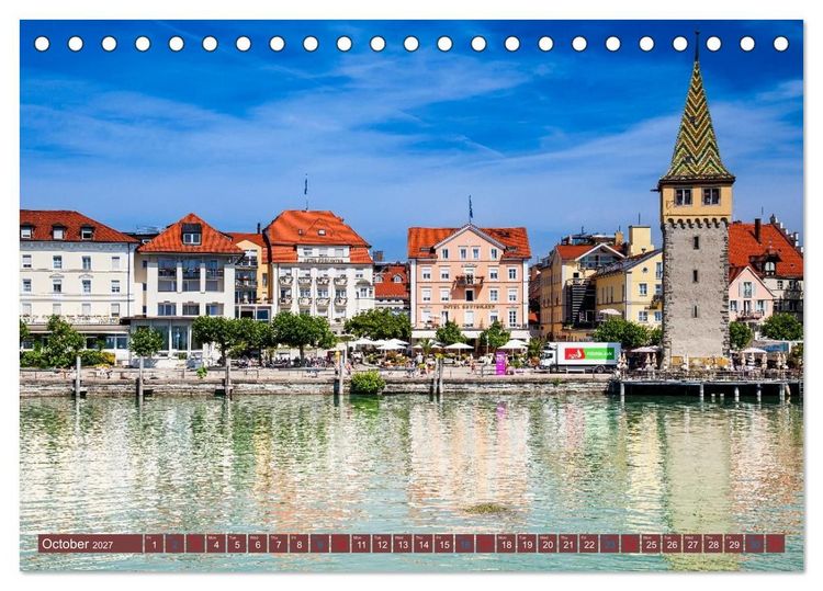 Produktbild: Bavaria.The Allgaeu and the Koenigssse (Desk Calendar 2027 DIN A5 landscape), CALVENDO 12 Month DeskCalendar