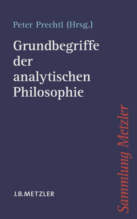Produktbild: Grundbegriffe der analytischen Philosophie