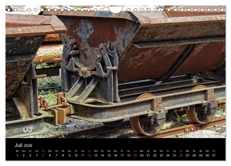 Produktbild: Waldeisenbahn Bad Muskau (Wandkalender 2026 DIN A4 quer), CALVENDO Monatskalender