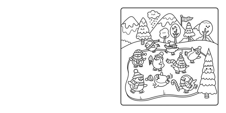Produktbild: Cosy Cute Christmas Magic: Colouring Book