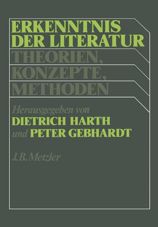 Produktbild: Erkenntnis der Literatur