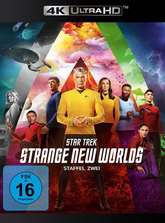 Produktbild: Star Trek: Strange New Worlds - Staffel 2 (4K Ultra HD) [3 BR4K]
