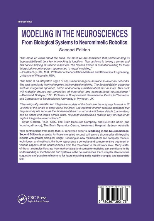 Produktbild: Modeling in the Neurosciences