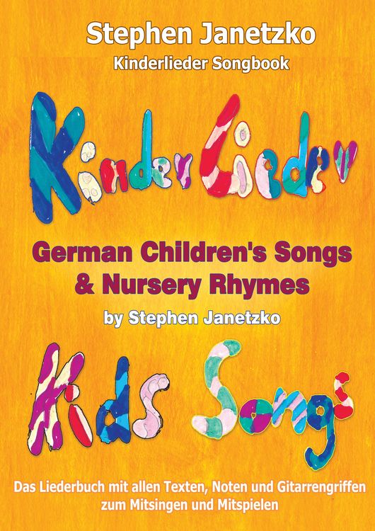 Produktbild: Kinderlieder Songbook - German Children's Songs & Nursery Rhymes - Kids Songs