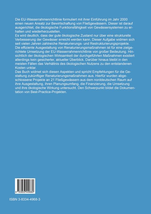 Produktbild: Flie&szlig;gew&auml;sserrenaturierung heute