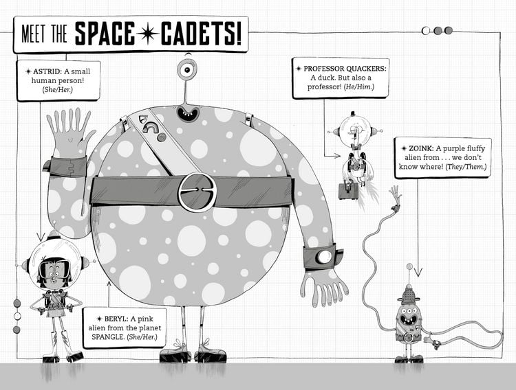 Produktbild: Astrid and the Space Cadets: Race from Planet Peril!