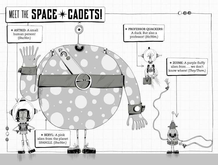 Produktbild: Astrid and the Space Cadets