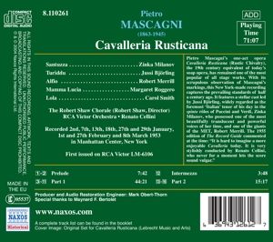Produktbild: Cavalleria Rusticana