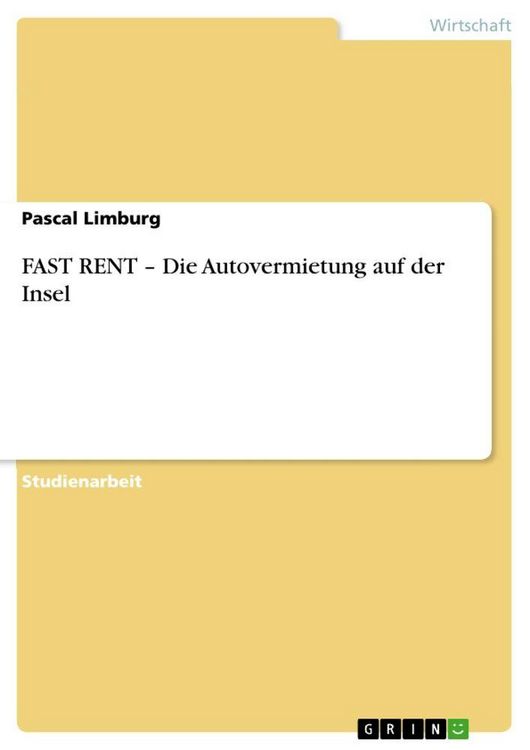 Produktbild: FAST RENT - Die Autovermietung auf der Insel