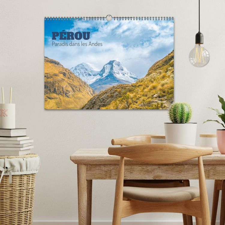 Produktbild: P&eacute;rou - Paradis dans les Andes (Calendrier mural 2026 DIN A3 vertical), CALVENDO calendrier mensuel