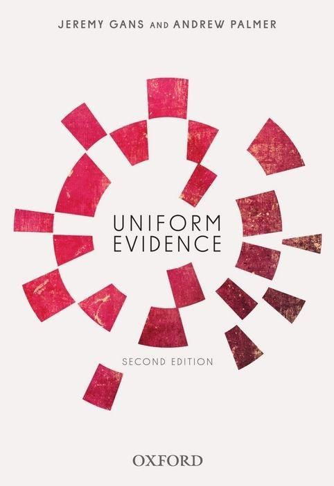 Produktbild: Uniform Evidence Rev/e 2/e