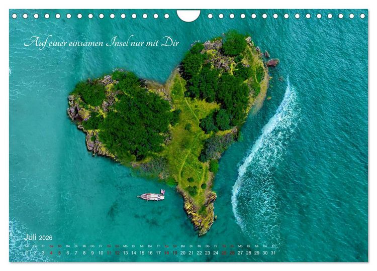 Produktbild: Emotionale Herzensdinge (Wandkalender 2026 DIN A4 quer), CALVENDO Monatskalender