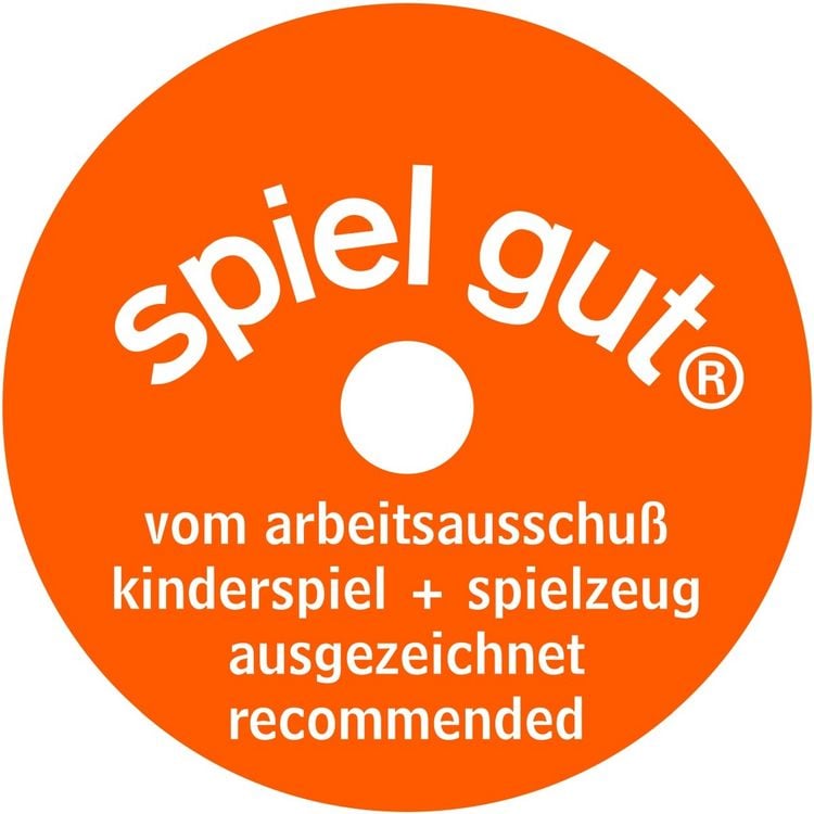 Produktbild: Pfingstweid - Feuerwehrwicht Manne aus Erle mit Hupe und mit zwei flexiblen Stehwichten Flori und R&auml;dern aus Buche, Holz