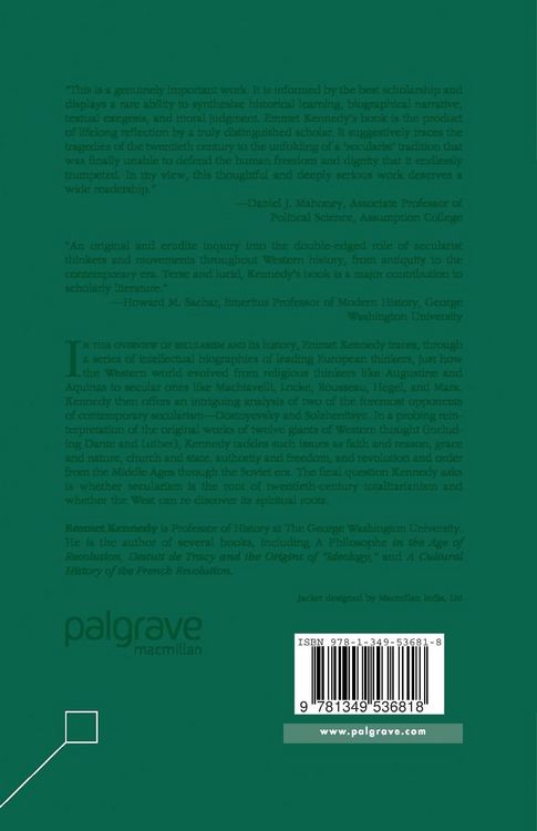 Produktbild: Secularism and its Opponents from Augustine to Solzhenitsyn