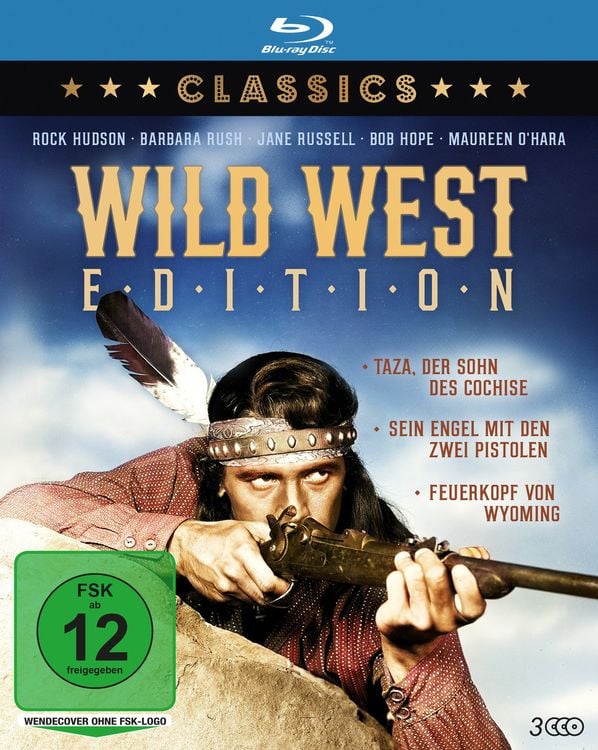 Produktbild: Wild West Edition: Taza, der Sohn des Cochise / Sein Engel mit den zwei Pistolen / Feuerkopf von Wyoming [3 BRs]