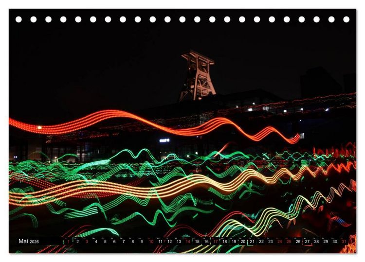 Produktbild: Industrie-Kultur 2026 (Tischkalender 2026 DIN A5 quer), CALVENDO Monatskalender