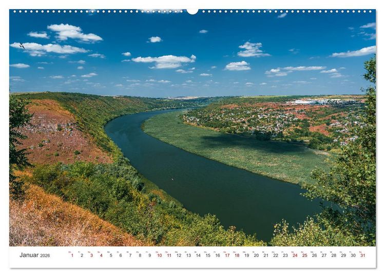 Produktbild: Republik Moldawien - Das s&uuml;dosteurop&auml;ische Kleinod (hochwertiger Premium Wandkalender 2026 DIN A2 quer), Kunstdruck in Hochglanz
