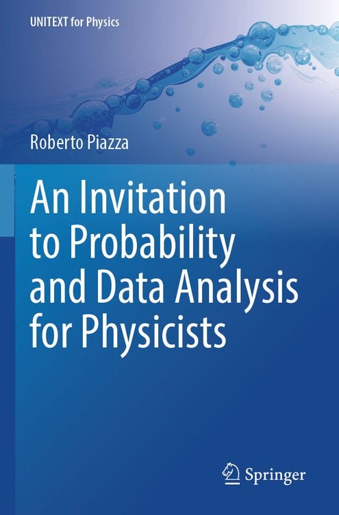 Produktbild: An Invitation to Probability and Data Analysis for Physicists