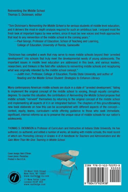 Produktbild: Reinventing the Middle School