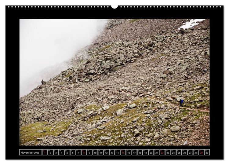 Produktbild: SEH(N)SUCHT ALPEN&Uuml;BERQUERUNG (hochwertiger Premium Wandkalender 2026 DIN A2 quer), Kunstdruck in Hochglanz