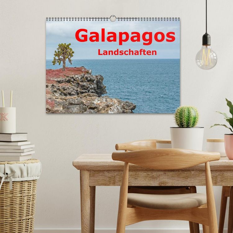 Produktbild: Galapagos- Landschaften (Wandkalender 2026 DIN A3 quer), CALVENDO Monatskalender