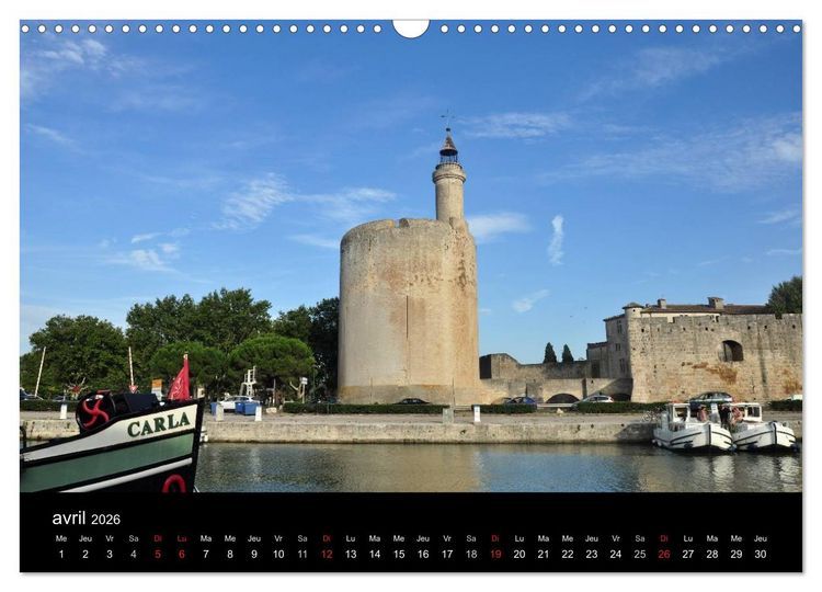 Produktbild: Camargue Entre mer et nature (Calendrier mural 2026 DIN A3 vertical), CALVENDO calendrier mensuel