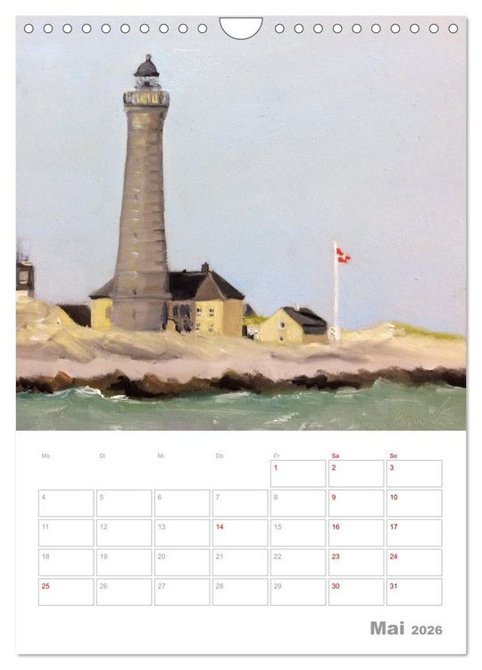 Produktbild: Malerisches Skagen (Wandkalender 2026 DIN A4 hoch), CALVENDO Monatskalender