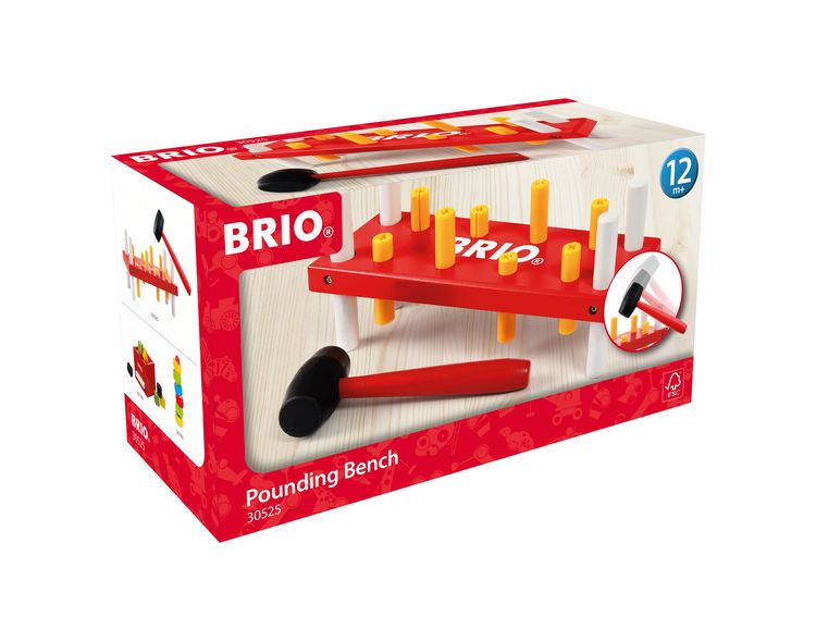 Produktbild: BRIO Infant/ Toddler - Rote Klopfbank