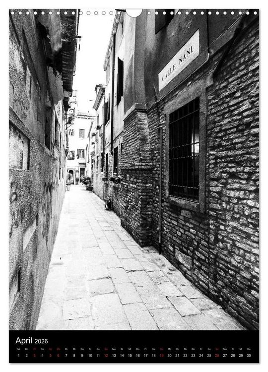 Produktbild: Venedig (Wandkalender 2026 DIN A3 hoch), CALVENDO Monatskalender