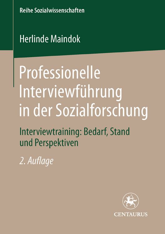 Produktbild: Professionelle Interviewf&uuml;hrung in der Sozialforschung