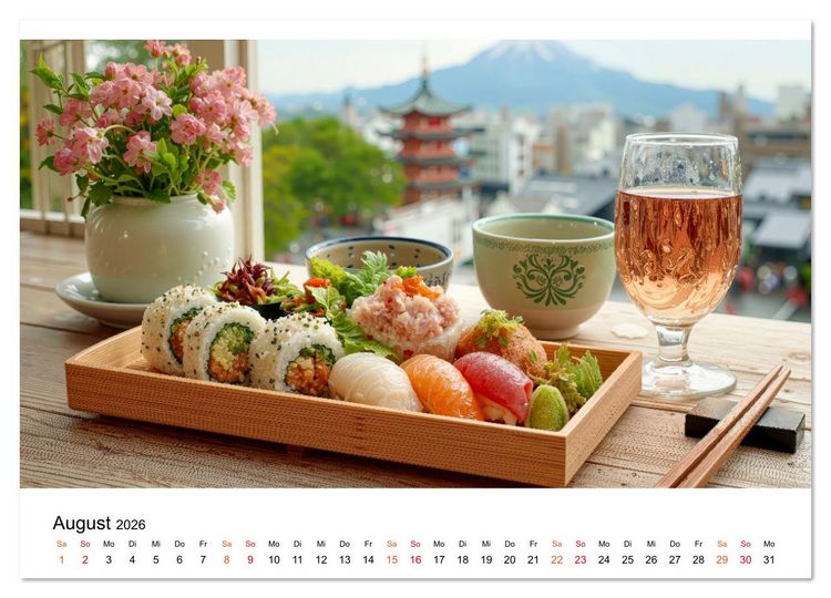 Produktbild: Fastfood einfach lecker (Wandkalender 2026 DIN A4 quer), CALVENDO Monatskalender