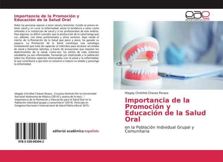 Produktbild: Importancia de la Promoci&oacute;n y Educaci&oacute;n de la Salud Oral