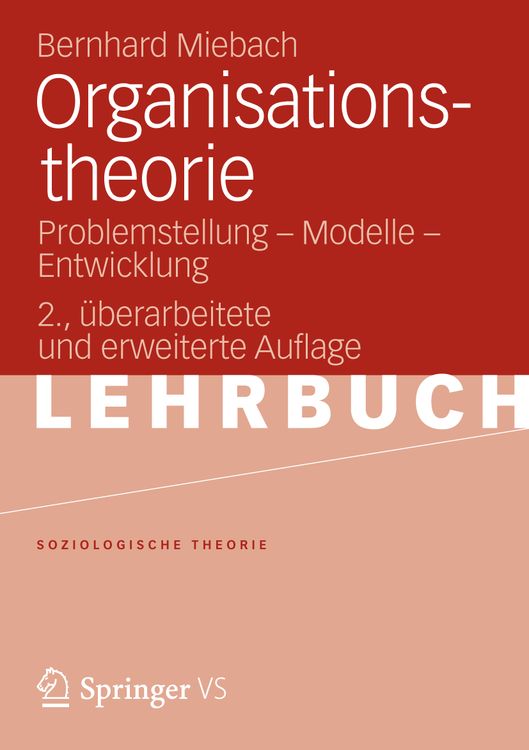 Produktbild: Organisationstheorie