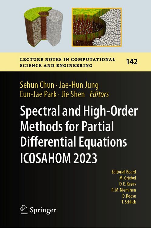 Produktbild: Spectral and High-Order Methods for Partial Differential Equations ICOSAHOM 2023
