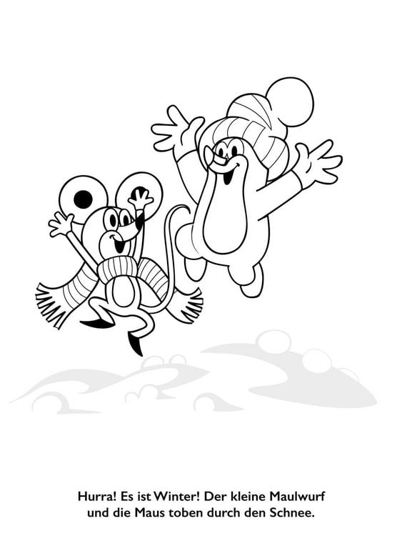 Produktbild: Der kleine Maulwurf: Mein Malbuch-Spa&szlig;