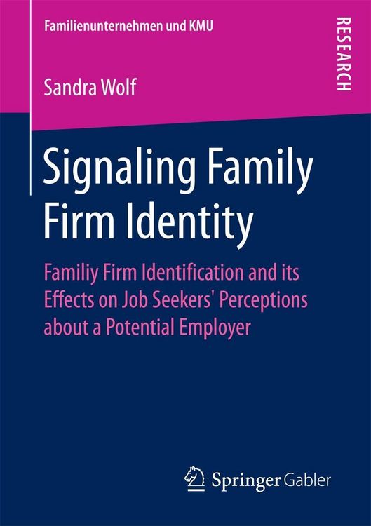 Produktbild: Signaling Family Firm Identity