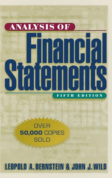 Produktbild: Analysis Of Fincl Stmnts