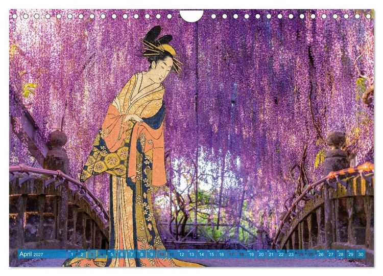 Produktbild: JAPAN Kunst & Tradition (Wandkalender 2027 DIN A4 quer), CALVENDO Monatskalender