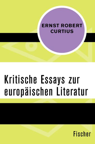 Produktbild: Kritische Essays zur europ&auml;ischen Literatur