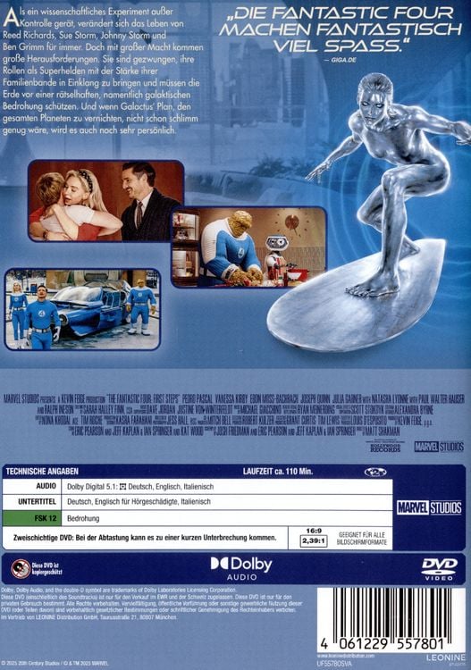 Produktbild: The Fantastic Four - First Steps