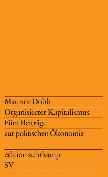 Produktbild: Organisierter Kapitalismus