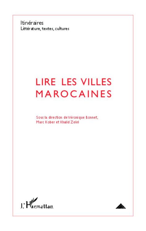 Produktbild: Lire les villes marocaines