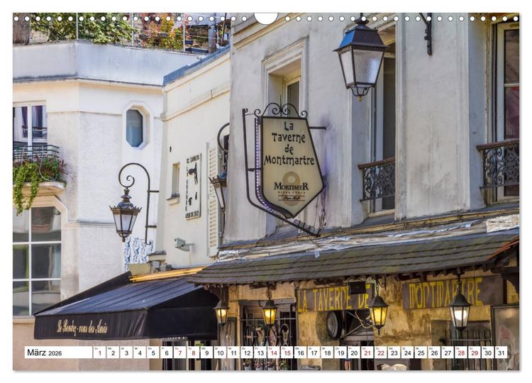Produktbild: PARIS Franz&ouml;sisches Flair und Historie (Wandkalender 2026 DIN A3 quer), CALVENDO Monatskalender