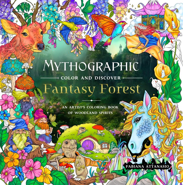 Produktbild: Mythographic Color and Discover: Fantasy Forest