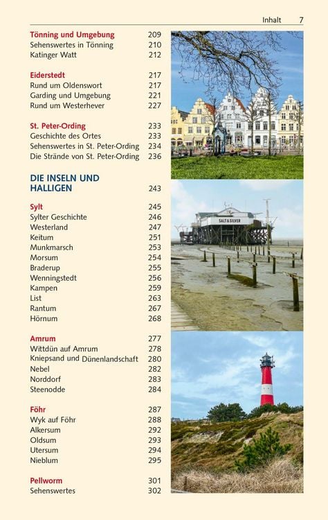 Produktbild: TRESCHER Reisef&uuml;hrer Nordfriesland