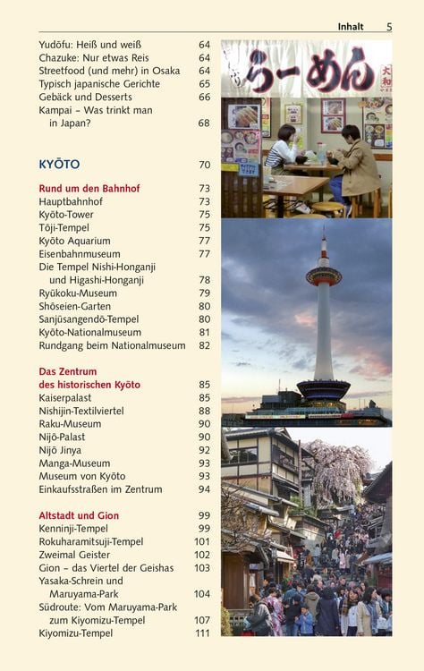 Produktbild: TRESCHER Reisef&uuml;hrer Kyoto