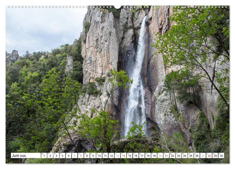 Produktbild: Korsika - raue Sch&ouml;nheit (hochwertiger Premium Wandkalender 2026 DIN A2 quer), Kunstdruck in Hochglanz