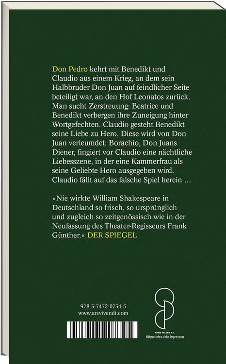 Produktbild: Viel L&auml;rm um nichts /Much Ado About Nothing -zweisprachige Ausgabe