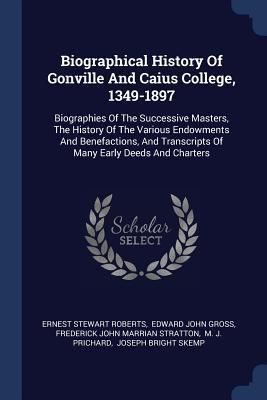 Produktbild: Biographical History Of Gonville And Caius College, 1349-1897
